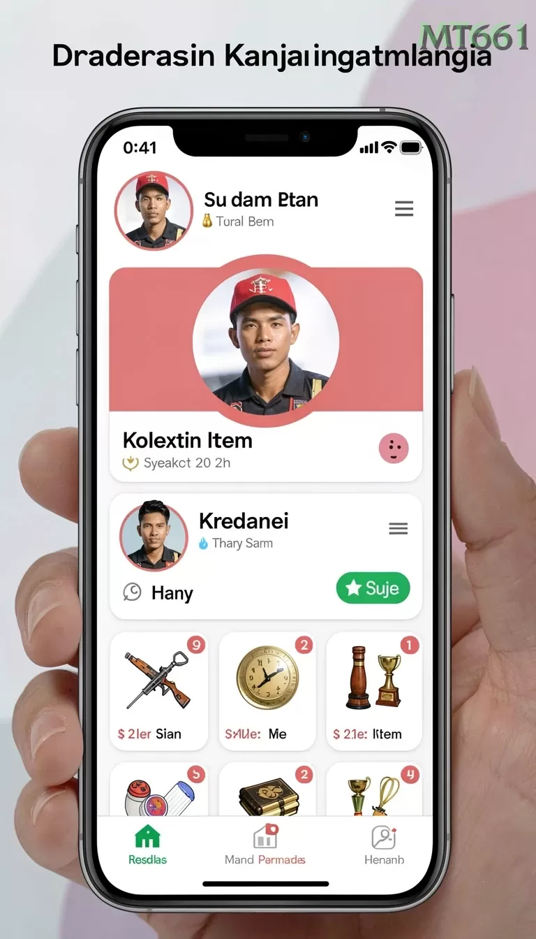 Cuplikan layar QQSLOT — pengaturan akun